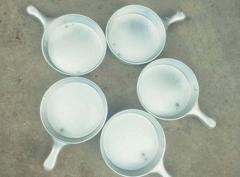 长沙铝制小奶锅平底锅
